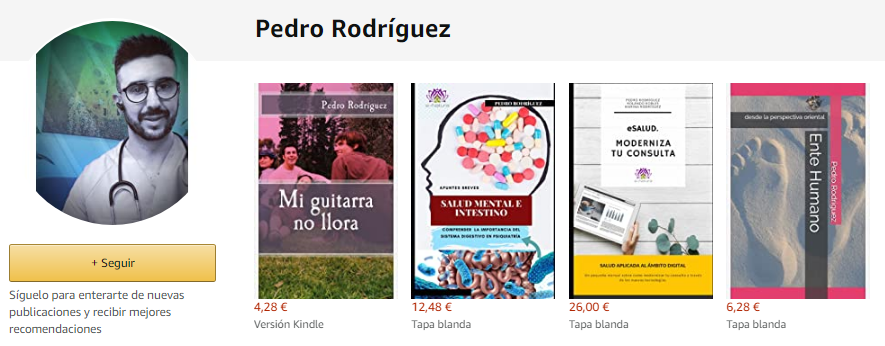 Catálogo de libros de Pedro Rodríguez sobre Medicina Integrativa
